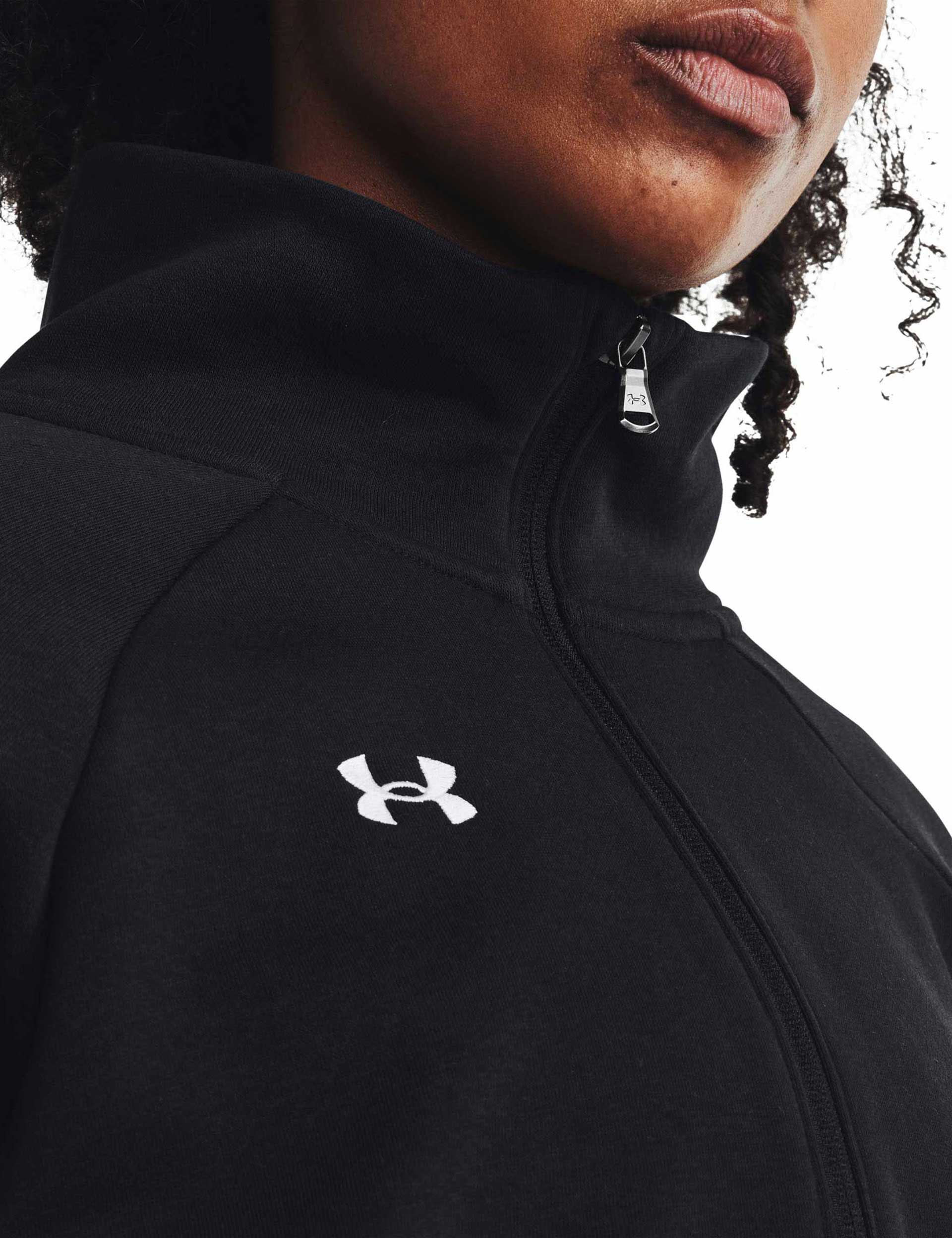 Rival Fleece 1/2 Zip Pullover - Black & White - Warm & Comfortable Quarter Zip Fleece Jacket for Men & Women - Perfect for Hiking, Camping & Outdoor Activities