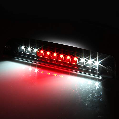 AKKON LED Tail Lights for 94-01 Dodge Ram - Black Bezel C-Shape Light Tube with 3rd Brake Lamp | Upgrade Truck Lighting for Night Driving & Off-Road Adventures