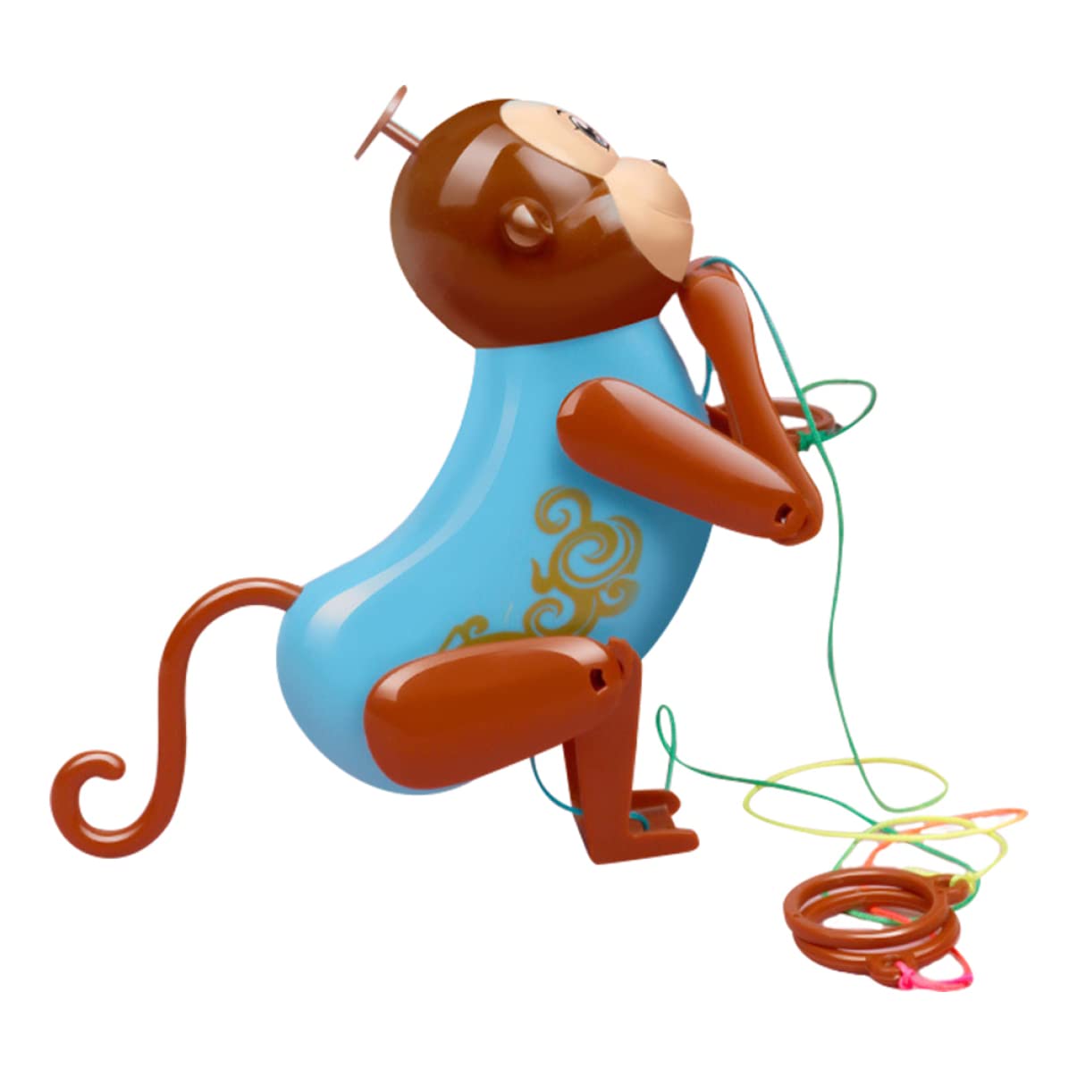 iBasenice Climbing Monkey Toy - Fun Cartoon Rope Climbing & Pulling Toy for Kids - Interactive String Monkey Plaything for Indoor/Outdoor Play, Birthday Gifts & Preschool Learning Activities