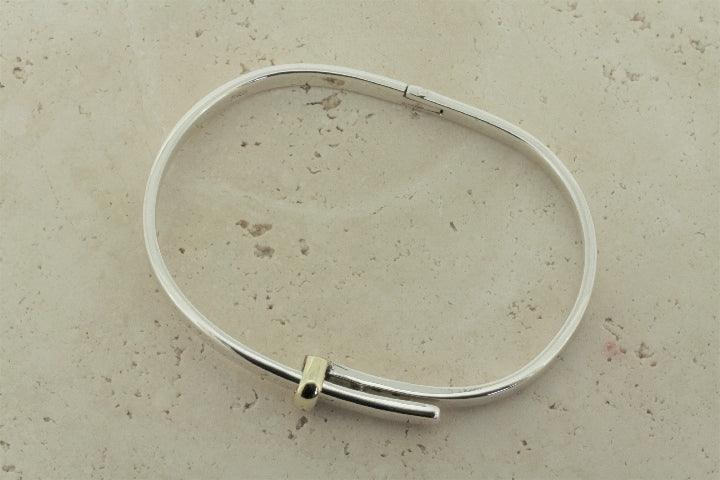 Buckless Bangle Brass Loop - Elegant Adjustable Bracelet for Women | Perfect for Boho, Casual & Festival Outfits