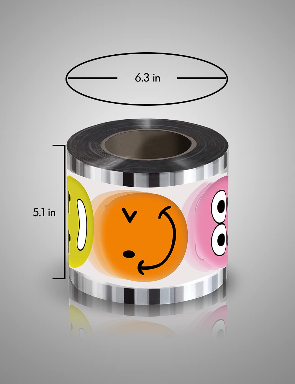 WantJoin 90-105mm Cup Sealing Film - 3000 Pack Heat Seal Lids for PP Plastic & Paper Cups - Perfect for Bubble Tea, Iced Coffee, and Takeaway Drinks
