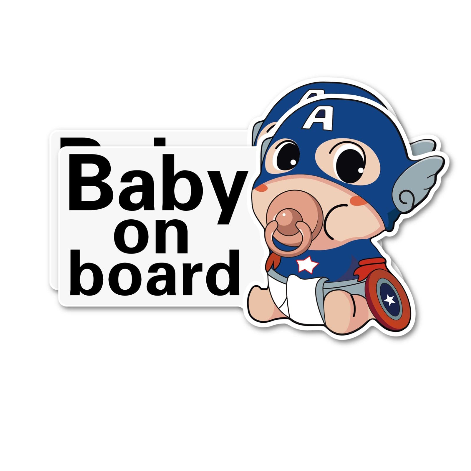 Baby on Board Car Magnet Decal - Cute & Durable Safety Sign for Vehicles - Perfect for New Parents, Family Cars & Child Safety Awareness