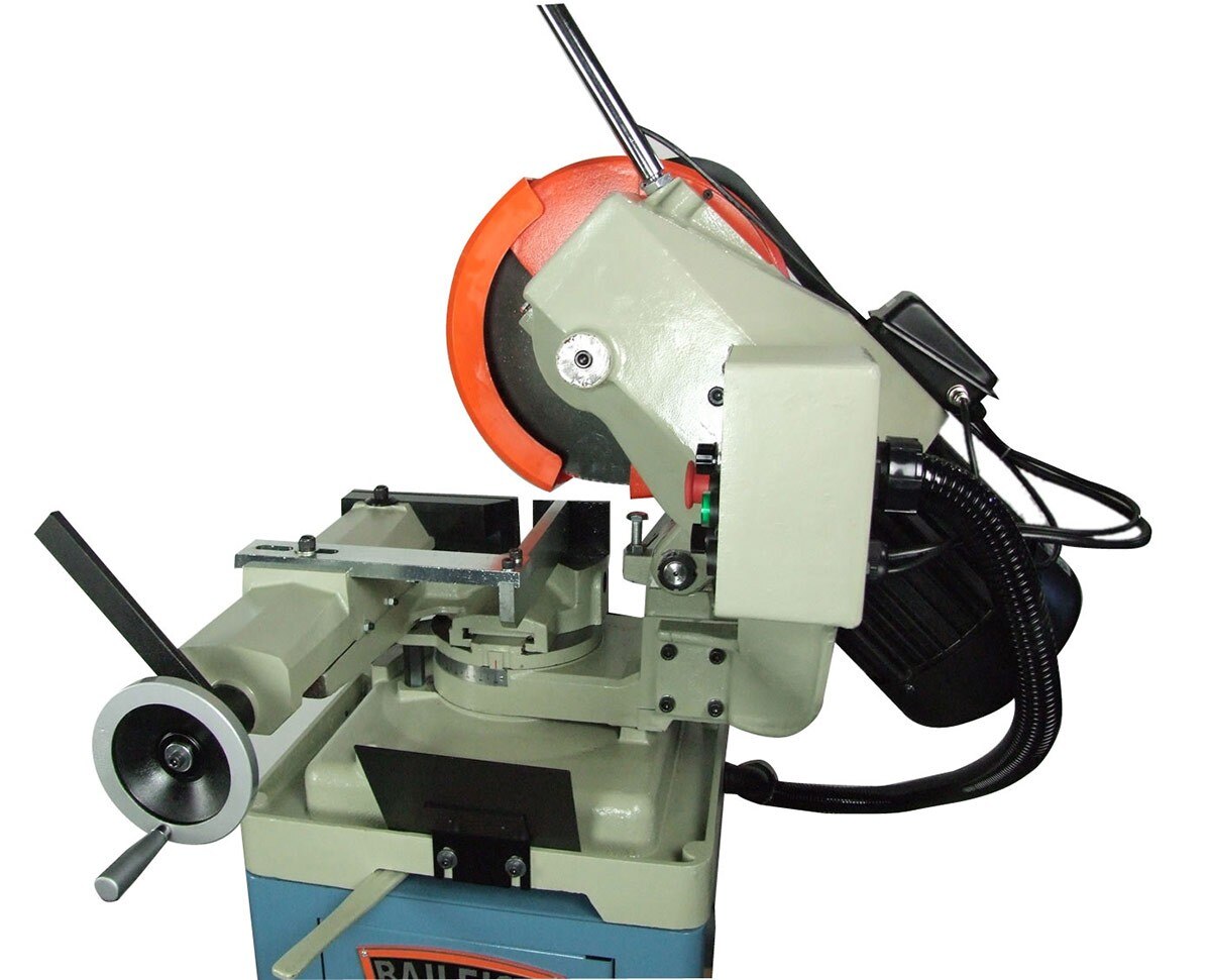 Baileigh Industrial BA9 1002535 Variable Speed Circular Cold Saw CS 350EU - Metal Cutting Machine for Steel, Aluminum & Pipe Fabrication - Perfect for Workshops & Industrial Use