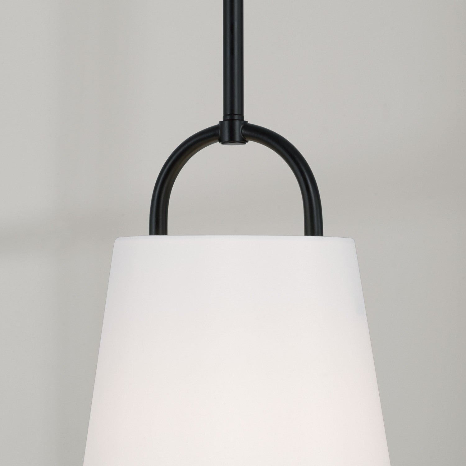 Capital Lighting Modern One Light Pendant - Sleek Hanging Fixture for Kitchen Island, Dining Room & Bedroom Lighting | Energy Efficient LED Compatible