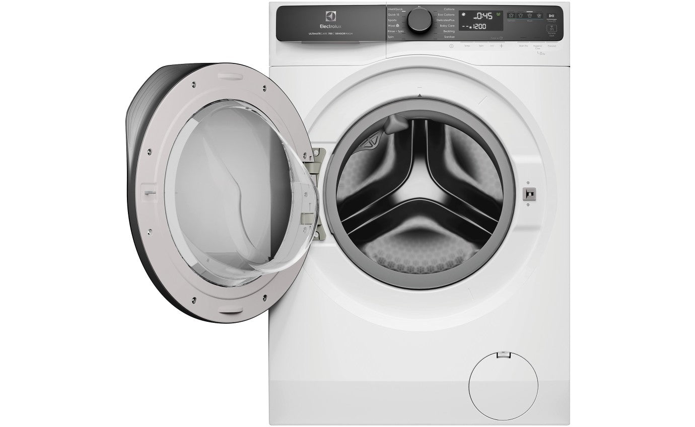 Electrolux 10kg UltimateCare 700 Front Load Washing Machine EWF1043R7WC - Energy Efficient, Quiet Operation for Apartments & Small Homes