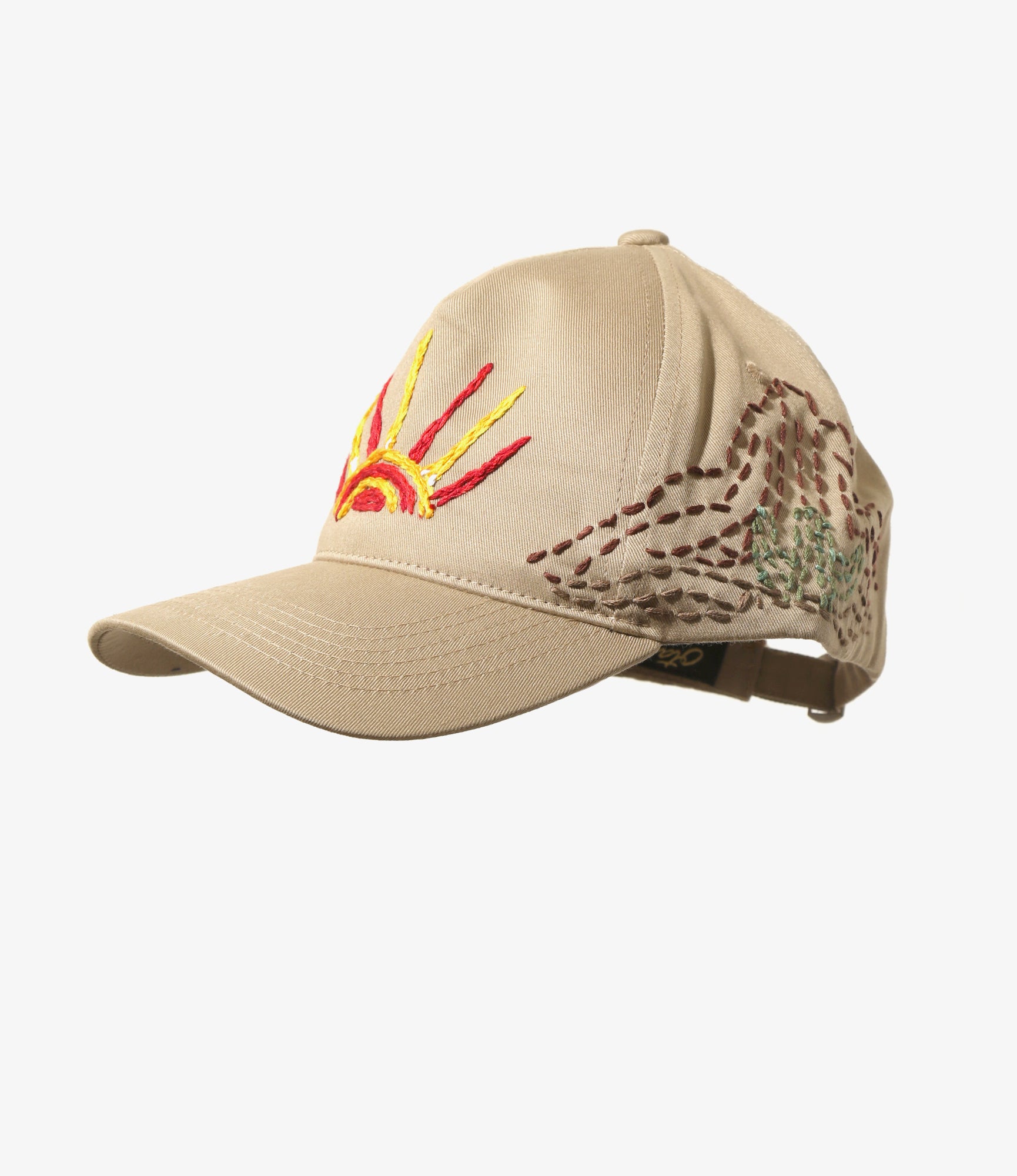 Grand Canyon Embroidered Baseball Cap in Khaki - Stylish & Comfortable for Outdoor Activities, Hiking, and Travel