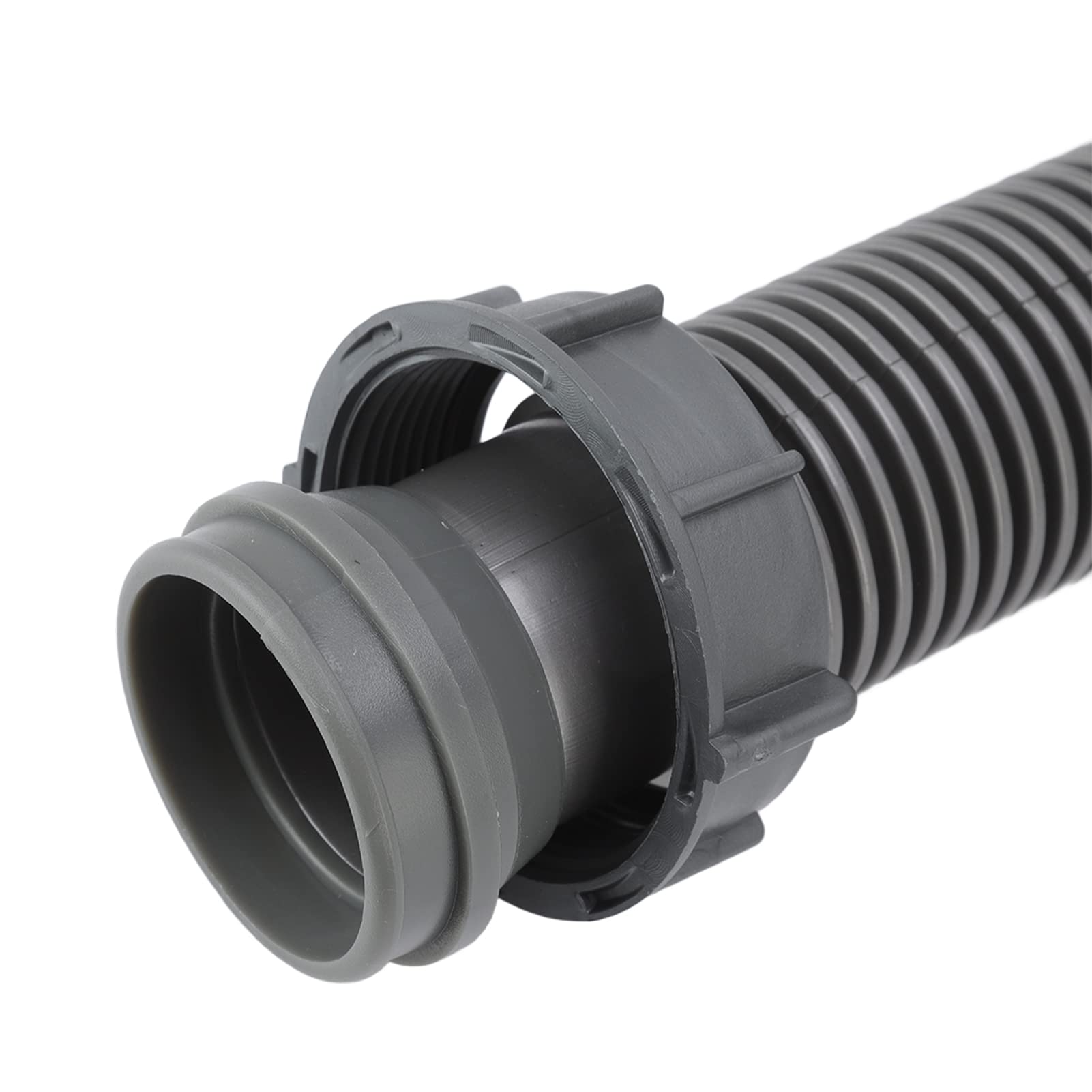 Septpenta 110mm/4.3in Double Kitchen Sink Drain with 50mm/2in Basin - Flexible, Extendable, Fast Draining, Clog-Resistant for Kitchen Sinks & Garbage Disposals | Perfect for Busy Kitchens & Food Prep Areas
