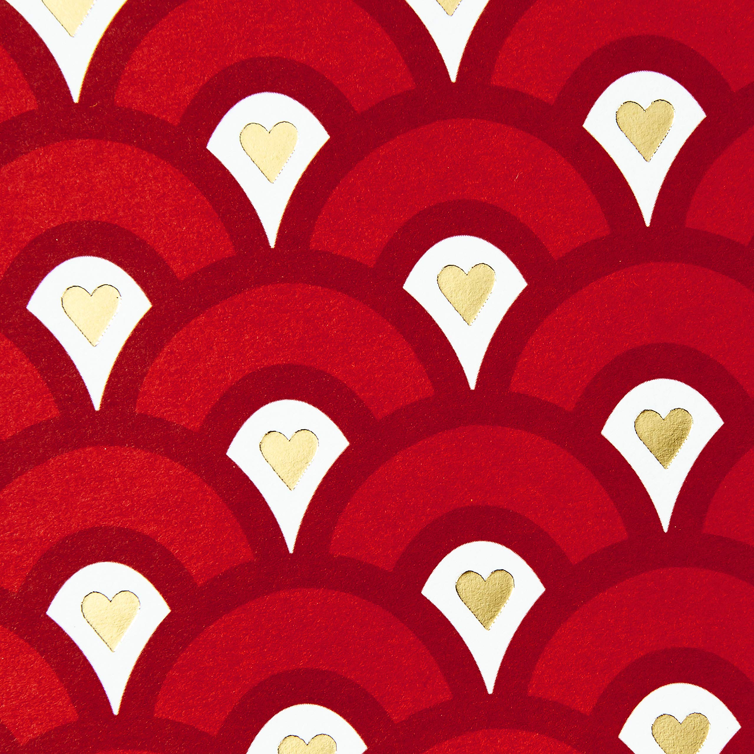 Hallmark Valentine's Day Greeting Cards - 24 Blank Heart & Stripe Design Cards with Envelopes for Anniversary, Wedding, Celebration, Thinking of You - Perfect for Romantic Occasions, Love Notes & Special Moments