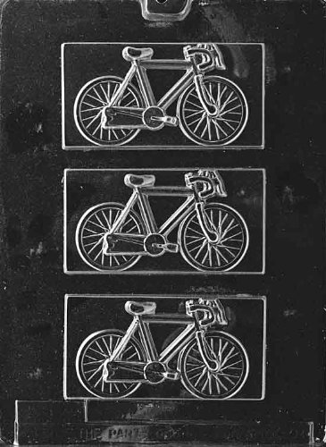 Chocolate Bar Mold for Bicycles - K038 for Baking & Gifts