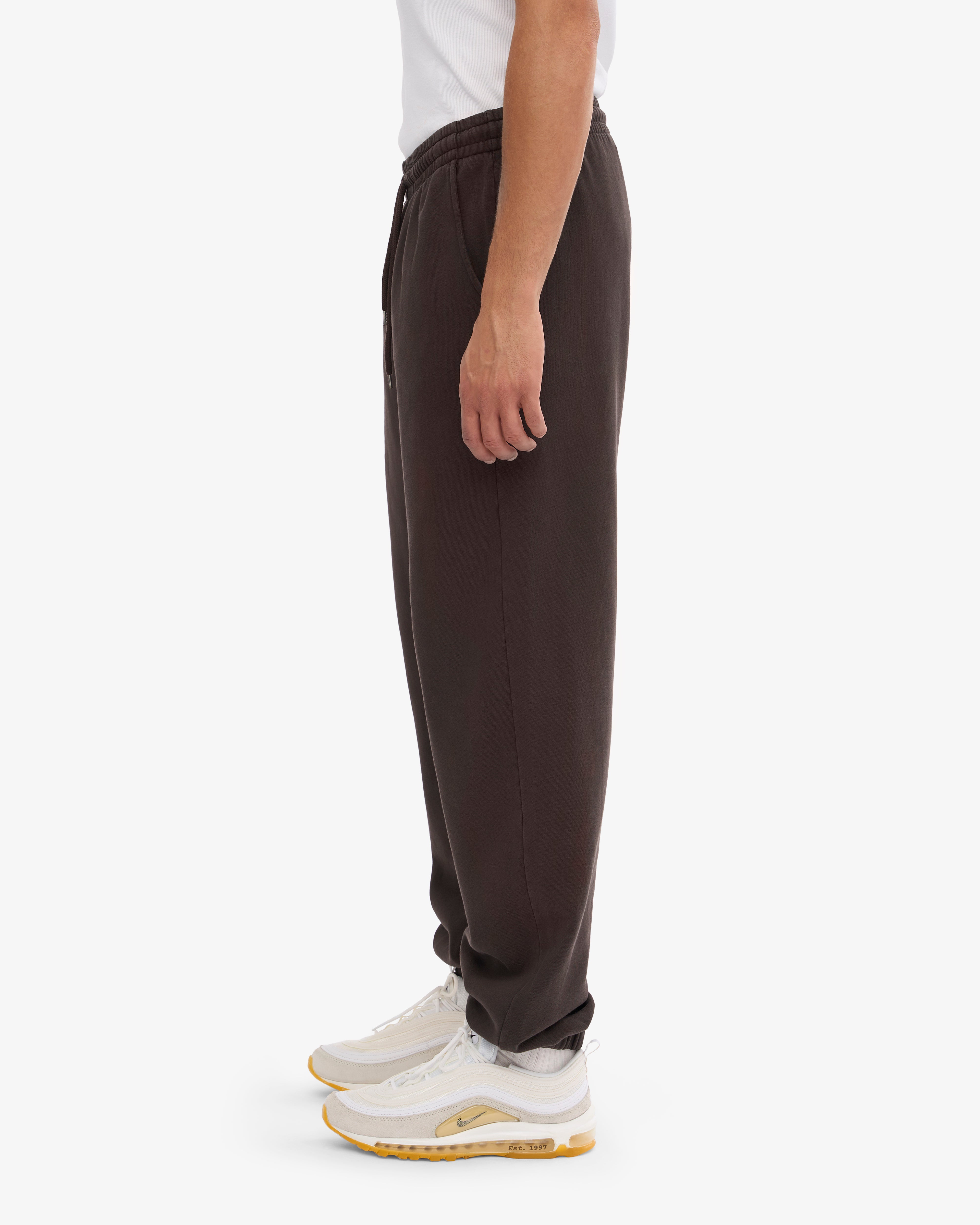 Organic Cotton Sweatpants for Women & Men - Comfortable Lounge Pants in Coffee Brown | Perfect for Yoga, Home Relaxation & Casual Wear