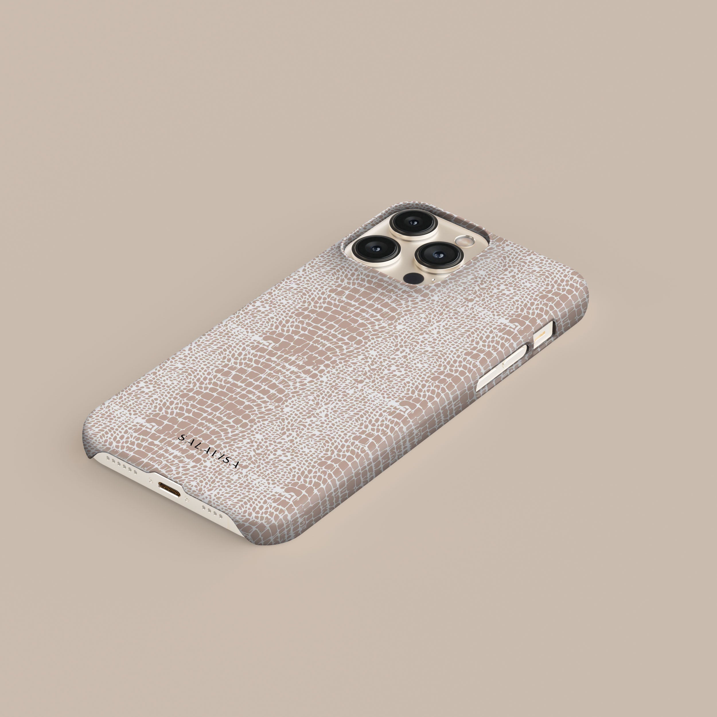 Pink Crocodile Pattern iPhone Case - Stylish & Protective Phone Cover for iPhone 13/14/15 Pro Max - Perfect for Everyday Use, Travel & Fashion Accessories