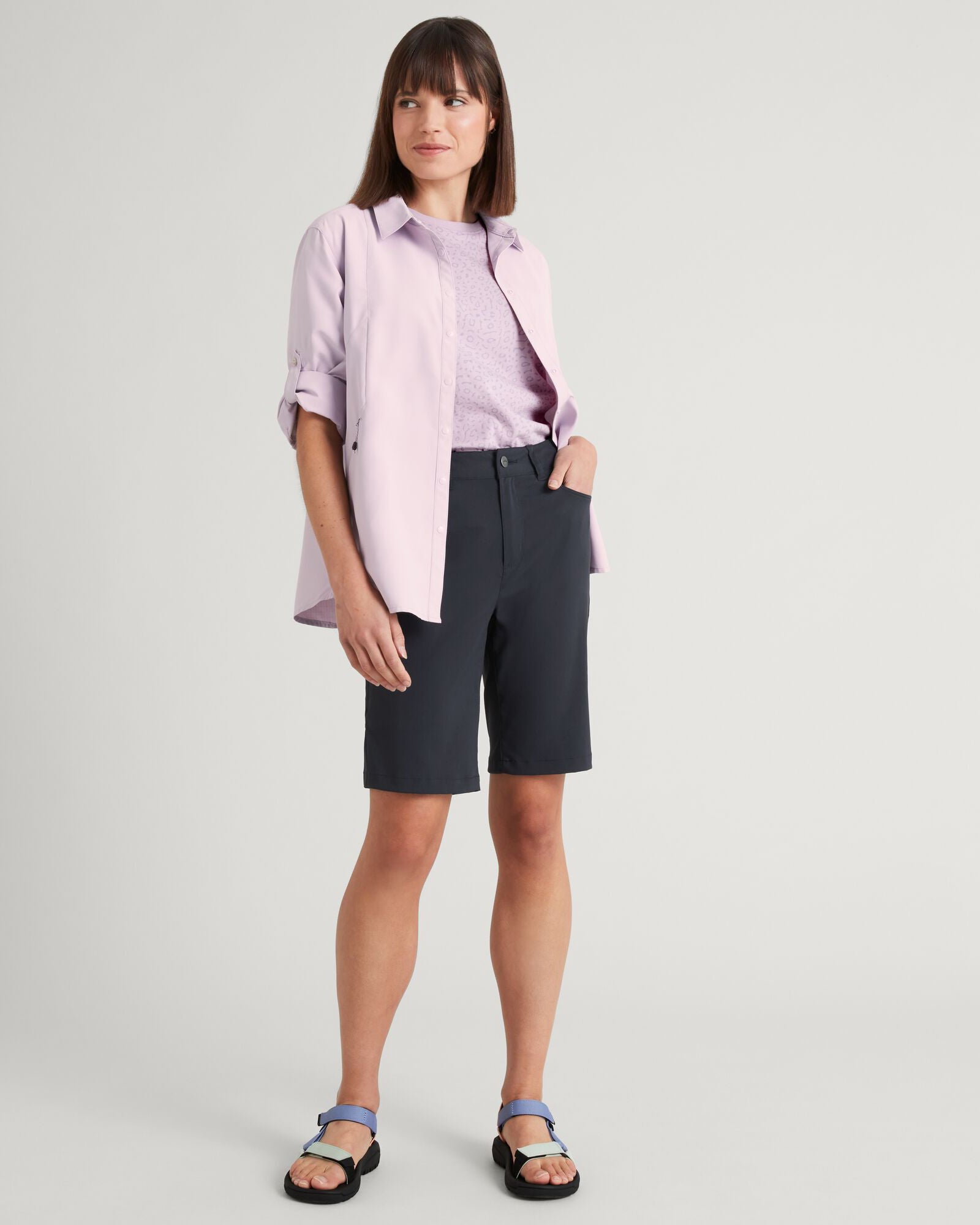 Women's Flight Shorts - Comfortable & Stylish Workout Shorts for Running, Yoga & Travel | Meteor Collection