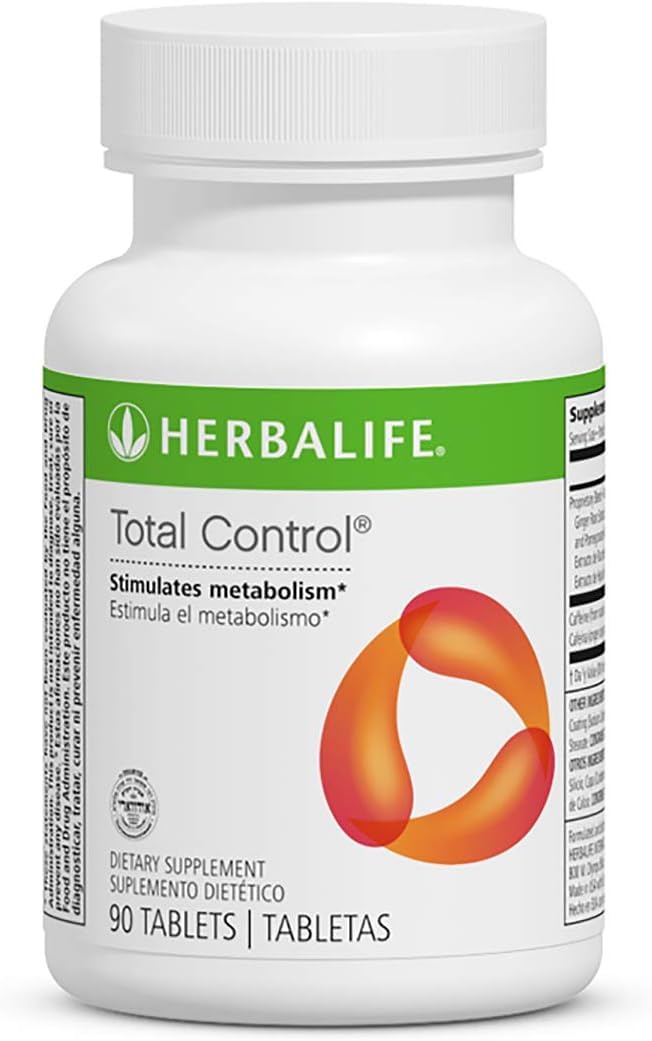 Herbalife Total Control Dietary Supplement - 90 Tablets for Weight Management & Energy Boost | Supports Metabolism & Healthy Lifestyle