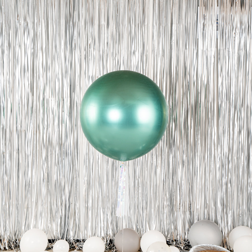 Balloonify Metallic Green Latex Balloons - 36 Inch Large Party Balloons (10 Count Box) for Birthday, Wedding & Holiday Decorations