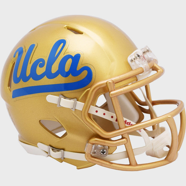 UCLA Bruins Speed Mini Helmet - Authentic Collectible Football Helmet for Fans, Display & Gifts | Perfect for Home Decor, Office Display, and Sports Memorabilia Collections