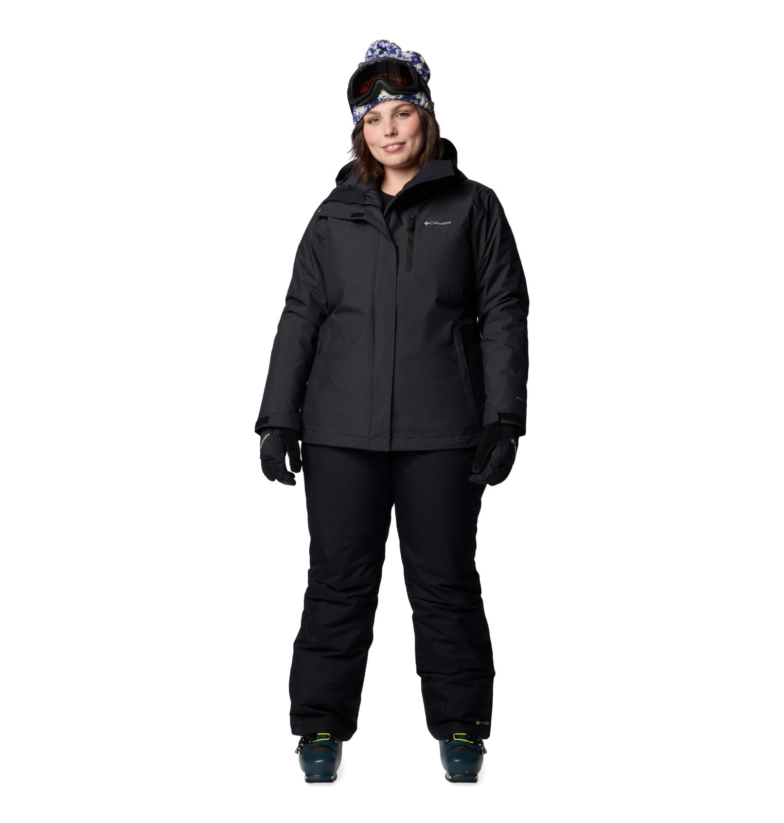 Columbia Women's Whirlibird V Interchange Jacket - Waterproof, Windproof & Breathable 3-in-1 Ski Jacket for Cold Weather | Perfect for Skiing, Snowboarding & Winter Outdoor Activities