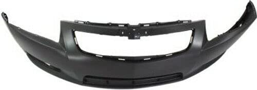 Primed Front Bumper Cover Replacement for 2011-2014 Chevrolet Cruze - Perfect Fit, Durable ABS Plastic - Easy Installation for Car Body Repair & Auto Restoration Projects