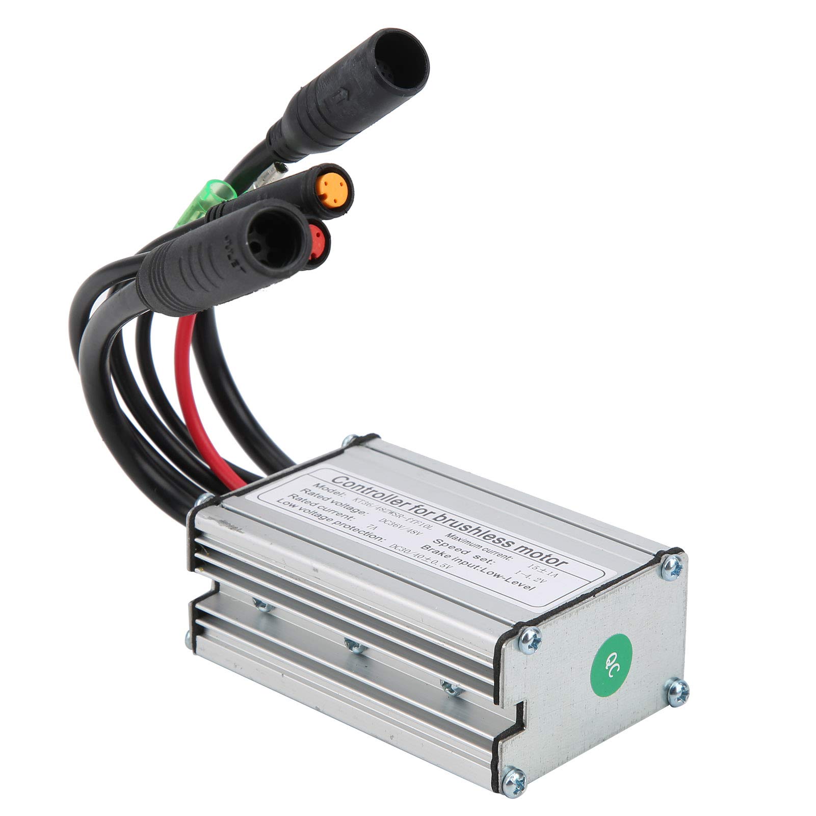 VGEBY Universal 6 Tubes 36V/48V KT-15A DC Motor Speed Controller - Stable Low Current Conversion for E-Bike, Scooter & Electric Vehicles | Perfect for DIY Projects & Motor Upgrades