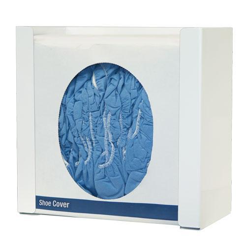 Bulk White Bouffant Cap & Shoe Cover Dispenser - Hygienic Hair & Foot Protection for Hospitals, Salons & Food Service