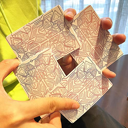 Premium White Knight Cardistry Playing Cards - Professional Poker Deck for Magic Tricks, Card Games & Collectibles - Ideal for Adults, Kids, Parties & Cardistry Performances