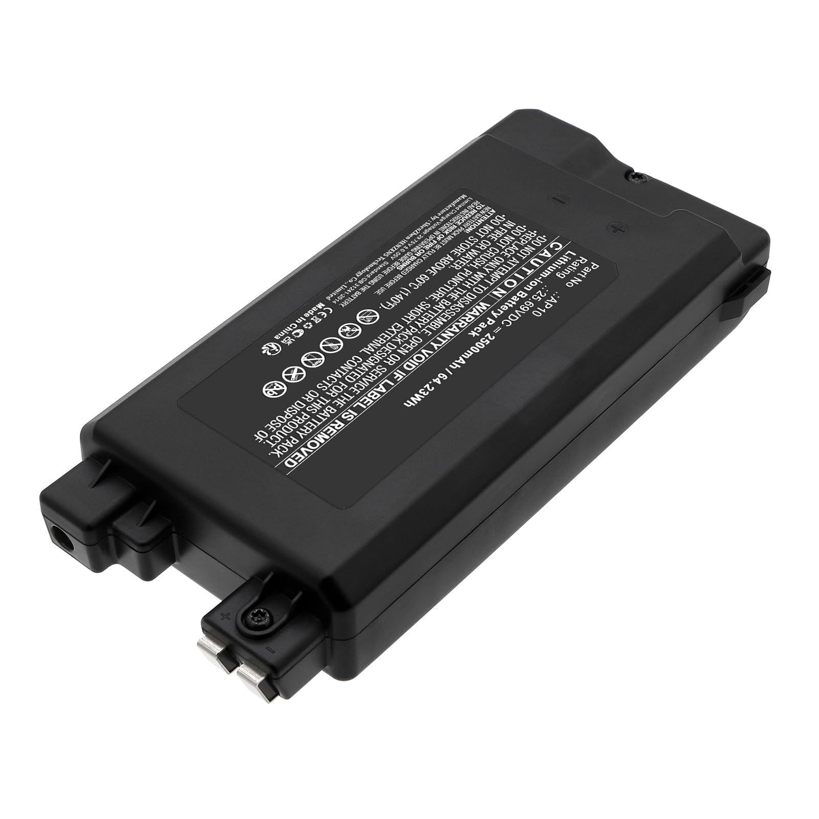 Synergy Digital Vacuum Cleaner Battery - 25.69V 2500mAh Li-ion Replacement for Miele AP10 & Duoflex AllFloor Models | Ultra High Capacity | Perfect for Deep Cleaning Carpets, Hard Floors & Pet Hair Removal