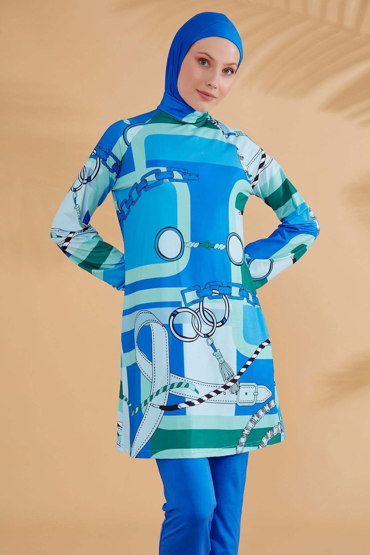 Fathima Premium Burkini Set - Modest Full Coverage Swimwear for Women | Beach, Pool & Water Sports Activities