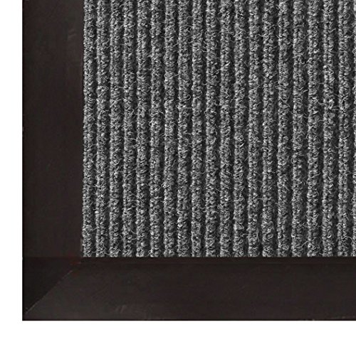 Super Ribbed Water Diverter Chocolate 6' x 10' Entrance Mats - Heavy Duty Commercial Grade Doormat for Wet Weather, Mud & Snow - Perfect for Store Entrances, Office Buildings & High Traffic Areas