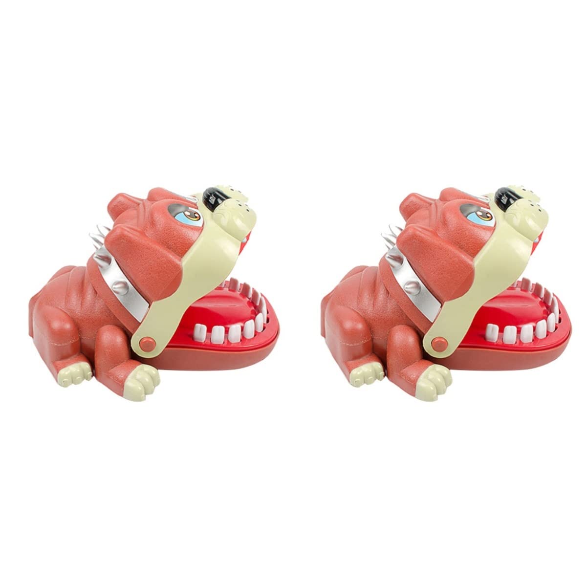 Fun Crocodile Dentist Biting Finger Toy Game for Kids - 2-Piece Classic Interactive Play Set for Family Game Night & Party Activities