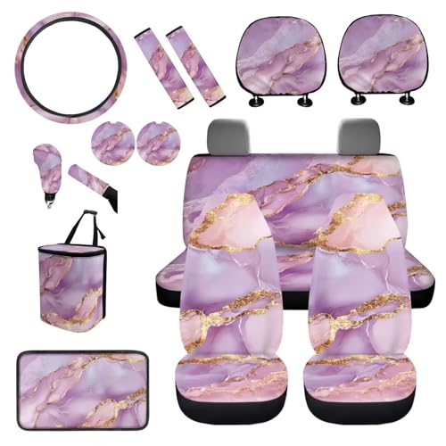 Pink Marble Print
