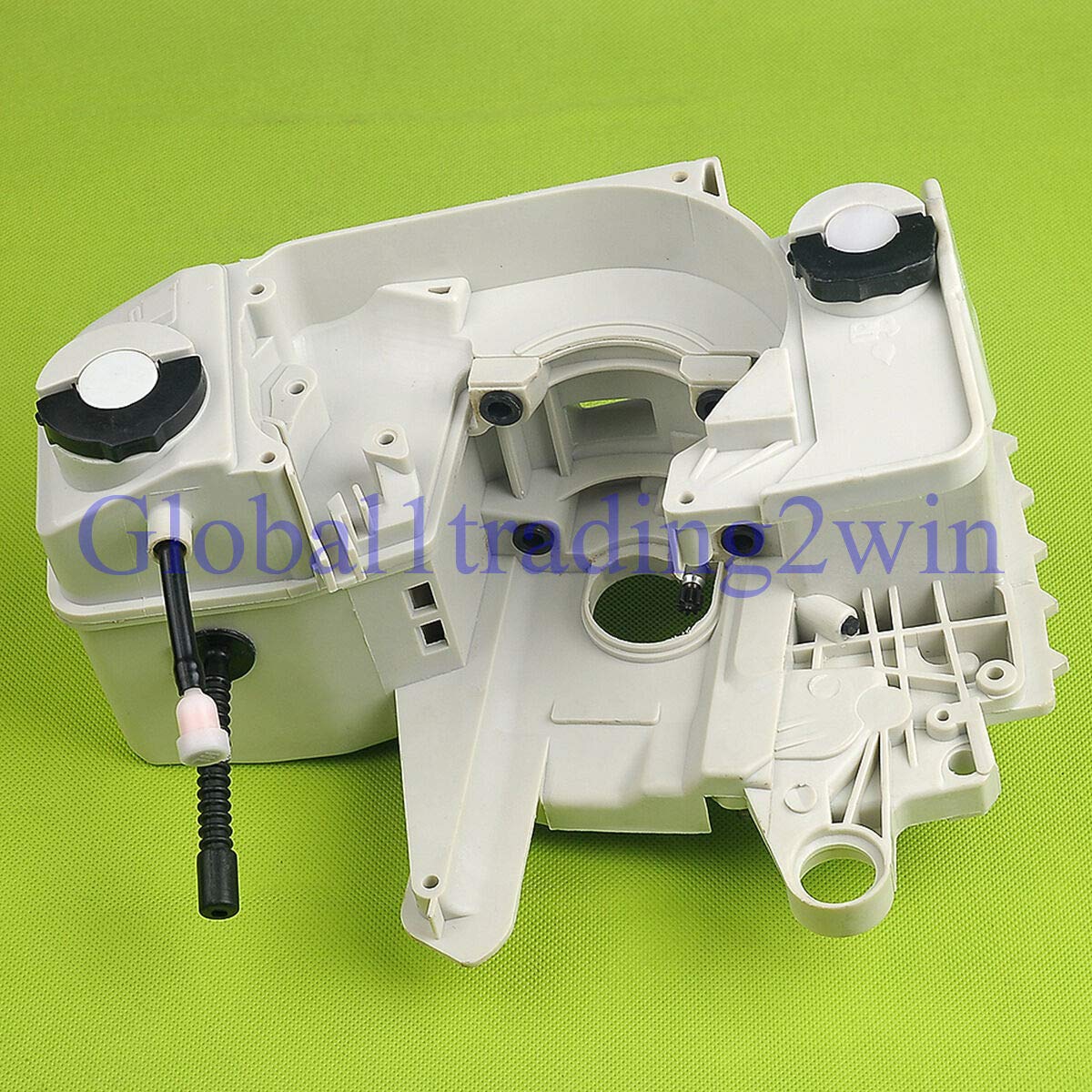 Stihl 023 025 MS 230 MS 250 Chainsaw Fuel Oil Cap Tank Crankcase Assembly Replacement Parts - Compatible with Stihl Chainsaws for Forestry, Landscaping & DIY Wood Cutting Projects