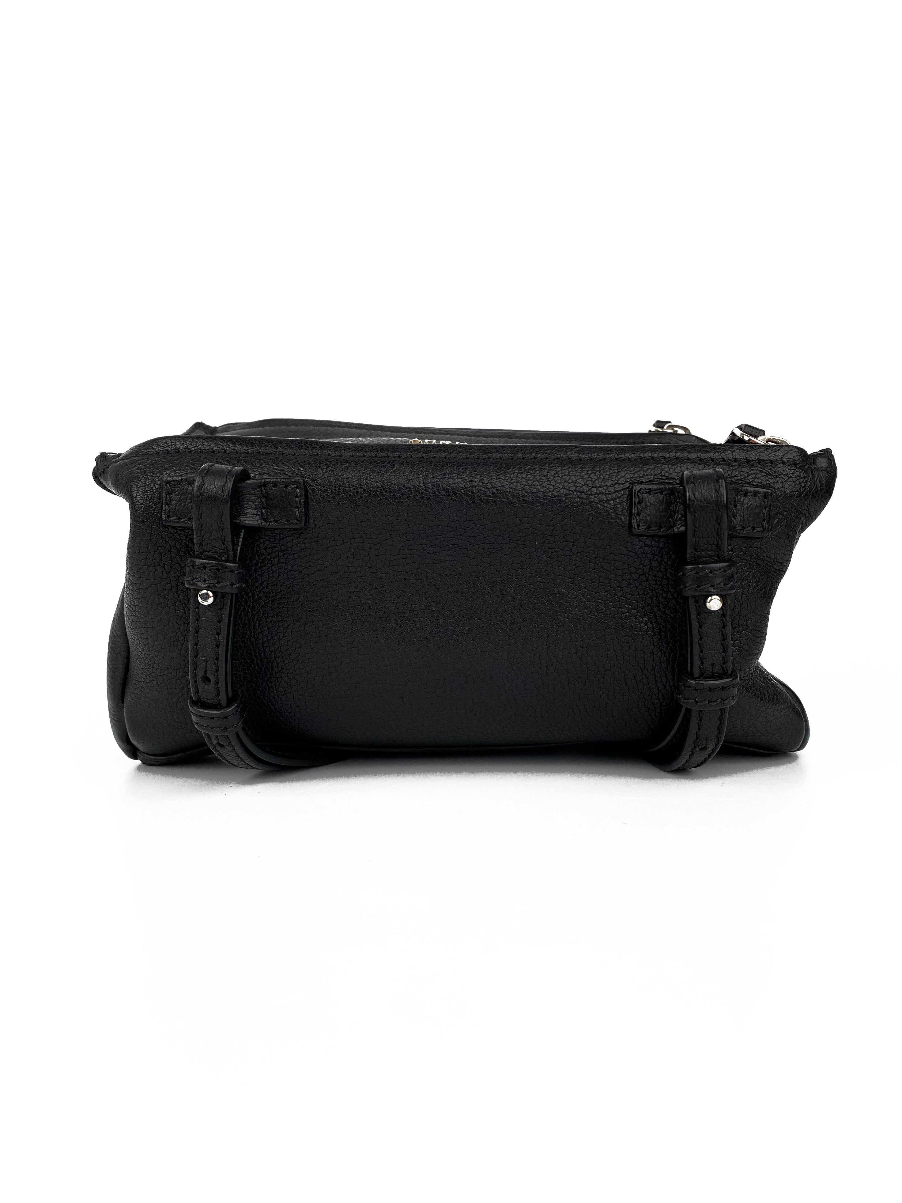Givenchy Black Pandora Bag - Luxury Leather Shoulder Bag for Women | Perfect for Evening Parties, Date Nights & Office Wear