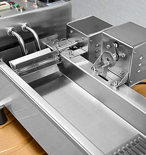 Commercial Donut Maker Machine - Automatic Timer & Counting, Flipping & Dropping - Perfect for Bakeries, Cafes, and Home Use