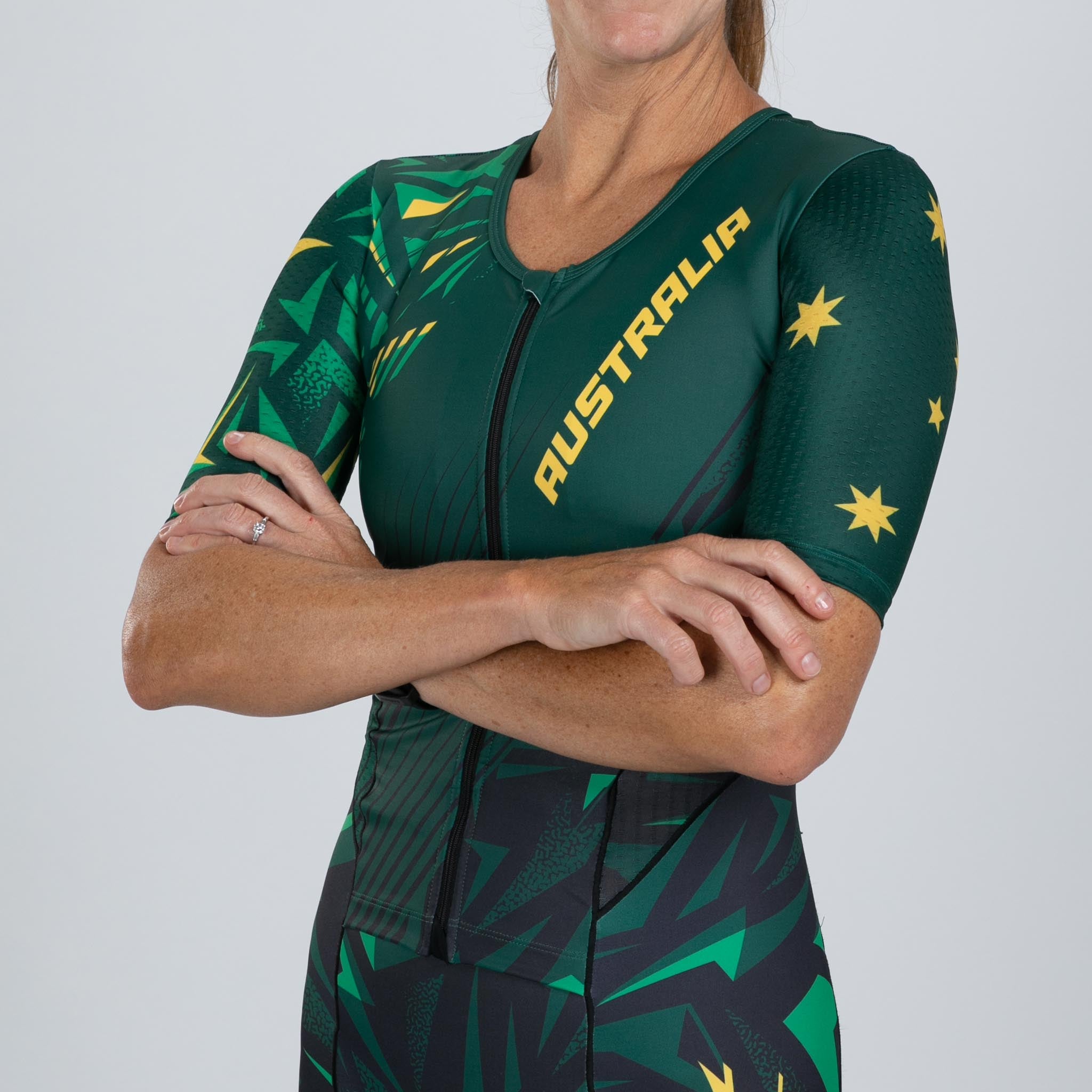 Women's Limited Edition Tri Aero FZ Racesuit - High-Performance Triathlon & Cycling Suit for Competitive Athletes | Perfect for Ironman, Time Trials & Endurance Training