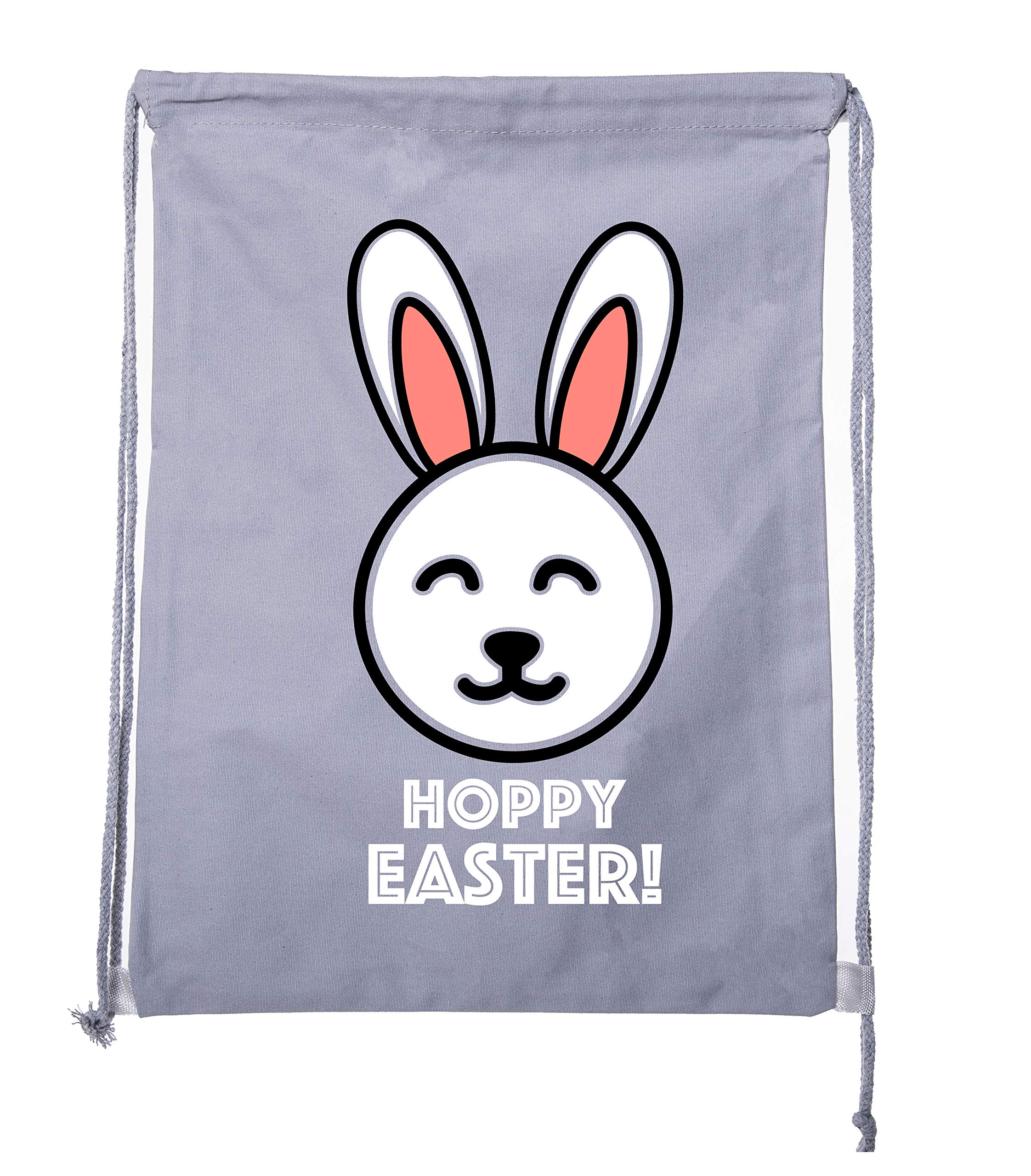 Easter Basket Backpack - Bulk Cotton Drawstring Cinch Bags for Easter Bunny Gifts | Hoppy Easter Party Favors, Egg Hunt Supplies & Spring Celebration Accessories