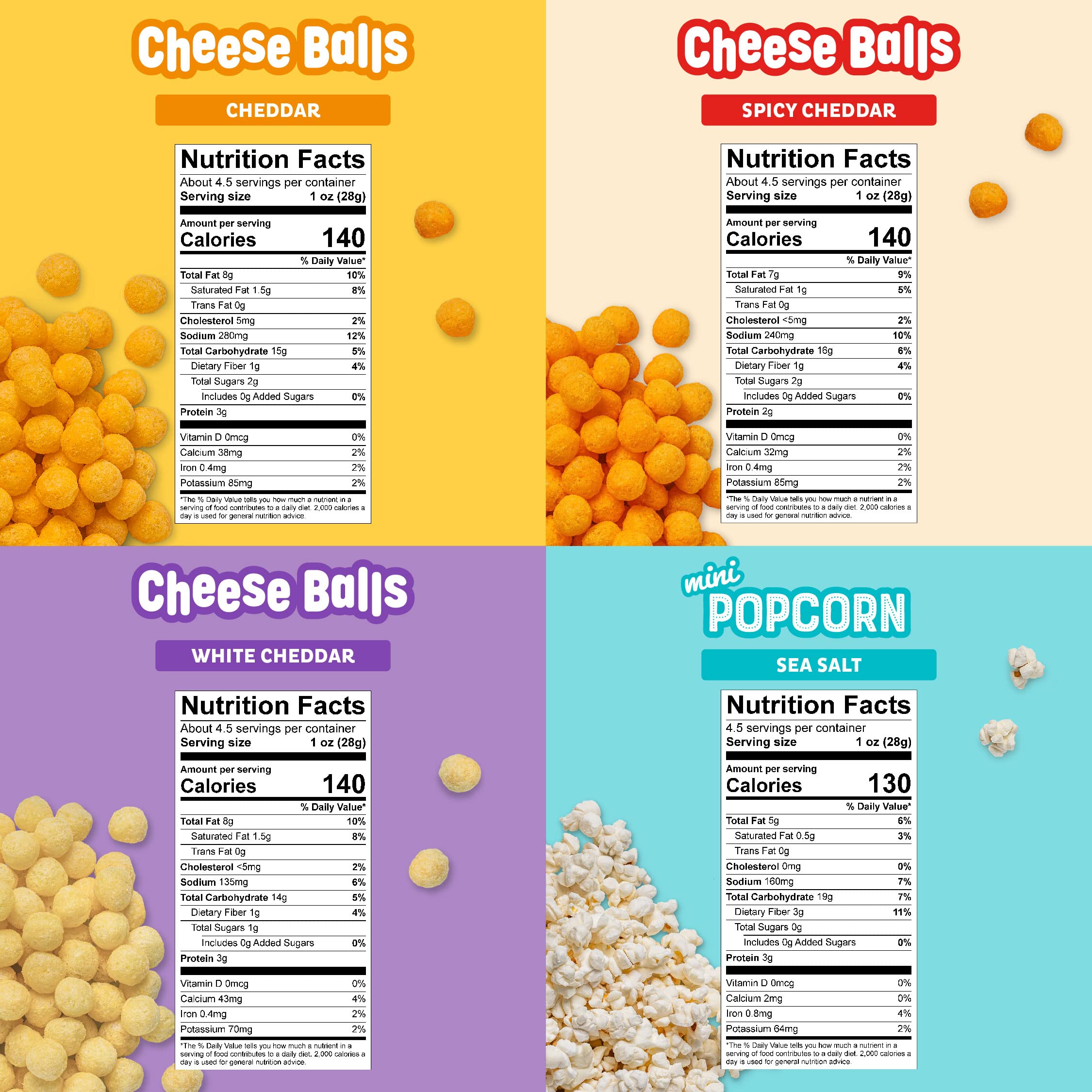 Pipcorn Shark Tank Sampler - 8ct Variety Pack of Healthy Gluten-Free Heirloom Corn Snacks for Adults | Perfect for Office, Travel & Movie Nights