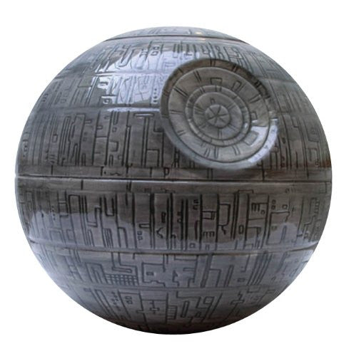 Star Wars Themed Ceramic Cookie Jar with Darth Vader Design - Perfect for Star Wars Fans, Kitchen Decor, and Gift Giving