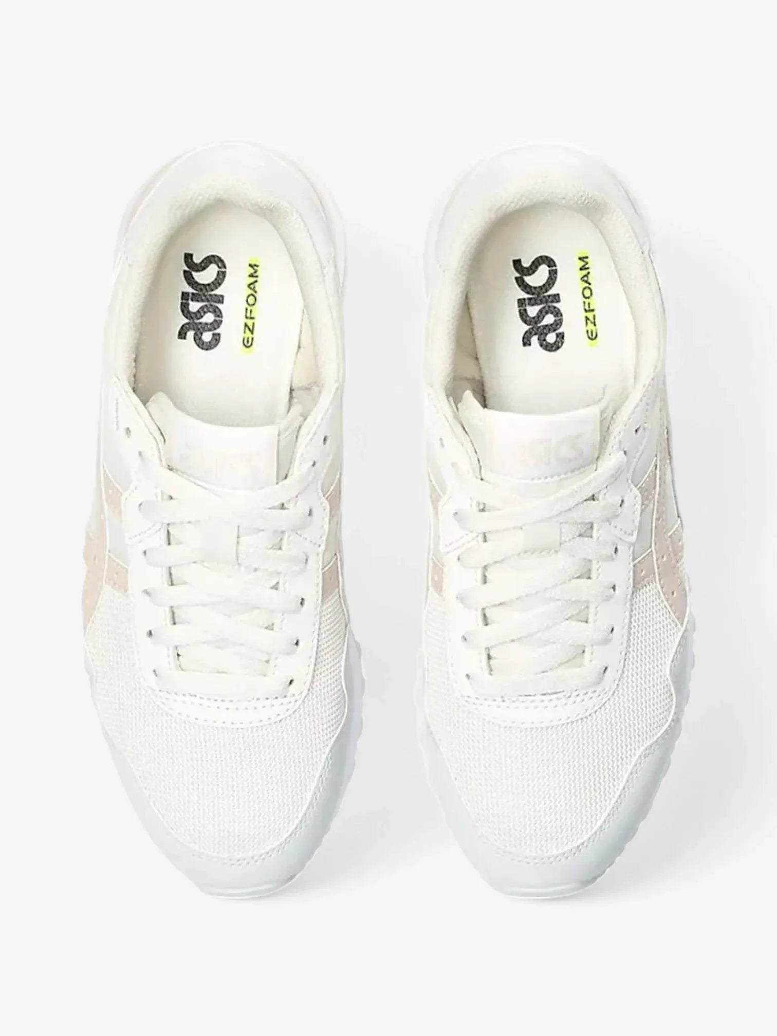 ASICS Women's Tiger Runner II Running Shoes - White/Beige | Lightweight & Cushioned for Jogging, Gym Workouts & Daily Wear