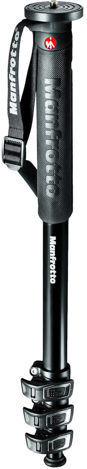 Manfrotto MPMXPROA4US Aluminum XPRO Monopod Plus - Professional Camera Monopod with Quick Release Plate for DSLR & Mirrorless Cameras - Perfect for Travel, Sports & Wildlife Photography
