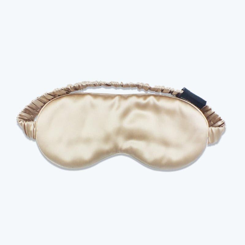 22 Momme Silk Dry Eye Relief Mask for Sleeping & Relaxation - Soothing Gel Eye Mask for Stress Relief, Puffy Eyes & Dark Circles - Perfect for Travel, Work & Home Use