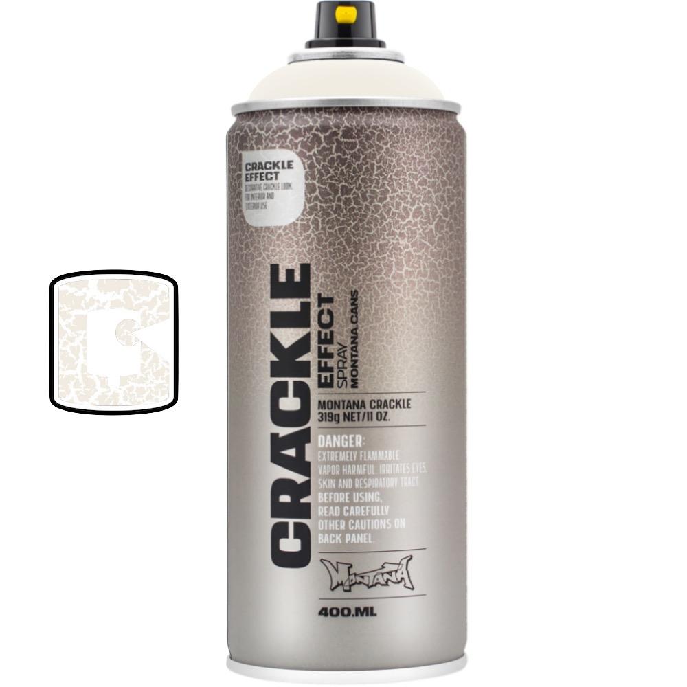 Montana Crackle 400ML Spray Paint Can - Premium Graffiti & Street Art Supplies for DIY Projects, Wall Murals, and Creative Designs