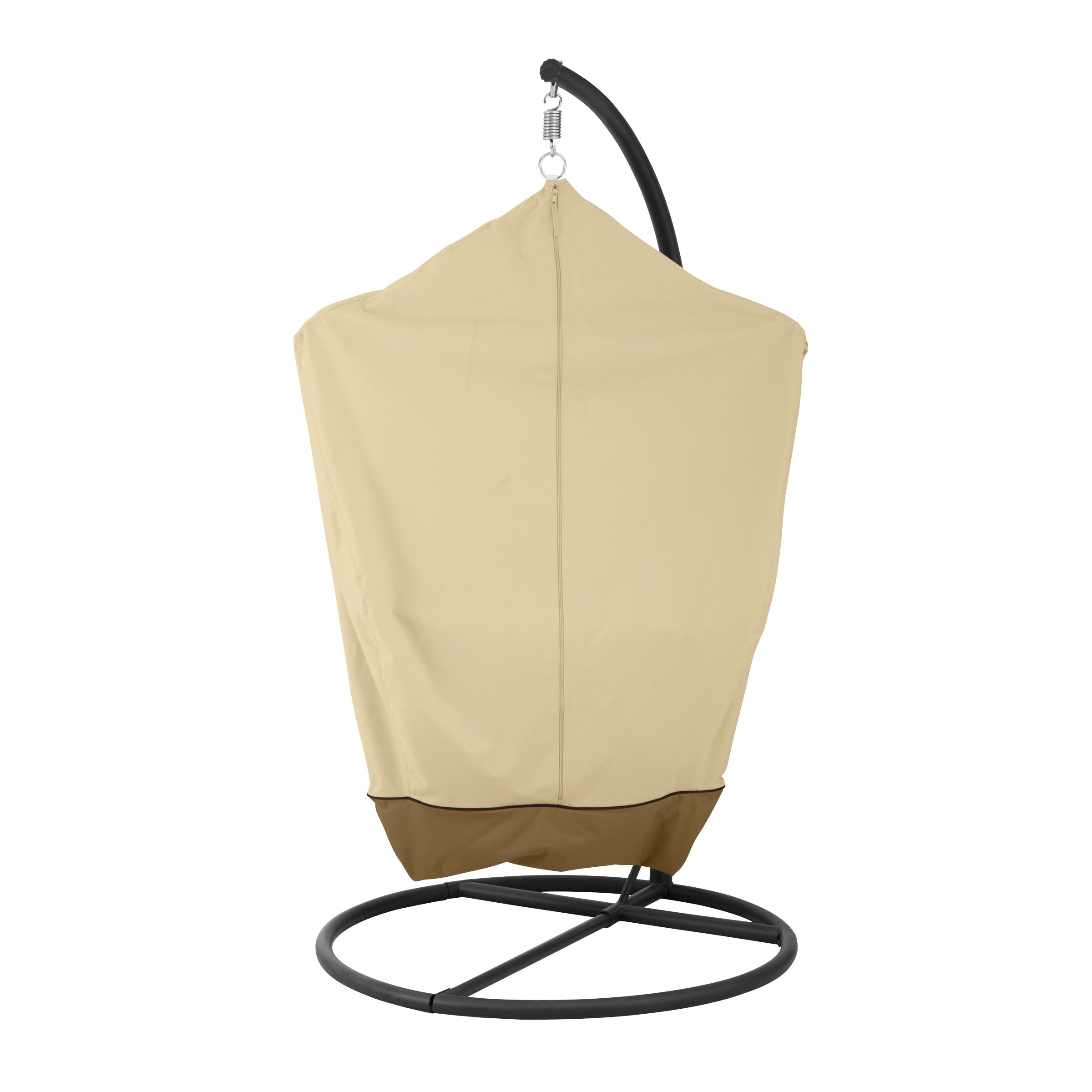 Classic Accessories Veranda 46 Inch Water-Resistant Patio Hammock Chair Cover - Outdoor Protection for Hammocks, Swings, and Porch Furniture