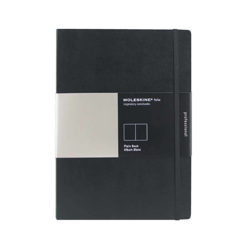 Moleskine Professional A4 Plain Notebook - Hard Cover Journal for Business, Sketching & Note Taking - Perfect for Office, School & Travel