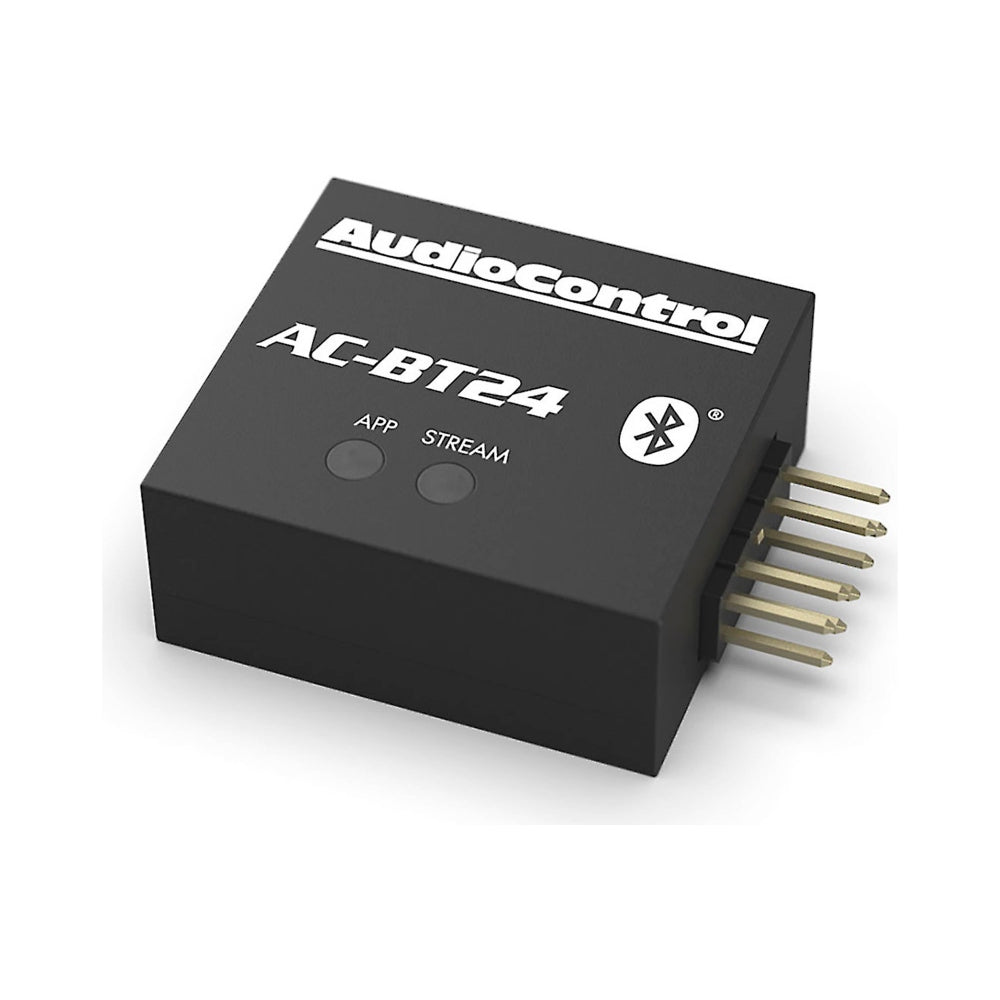 AudioControl AC BT24 Bluetooth Streamer & Programmer - Compatible with DM 810, DM 608 DSP & D 6.1200 DSP Amplifiers | Wireless Audio Streaming for Car & Home Stereo Systems