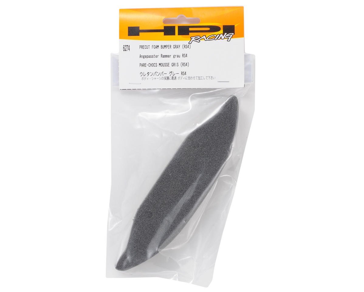 HPI 6274 Grey Foam Bumper for Sprint/Pro3/Nitro3 RC Cars - Durable Replacement Part for Off-Road Racing & Drifting