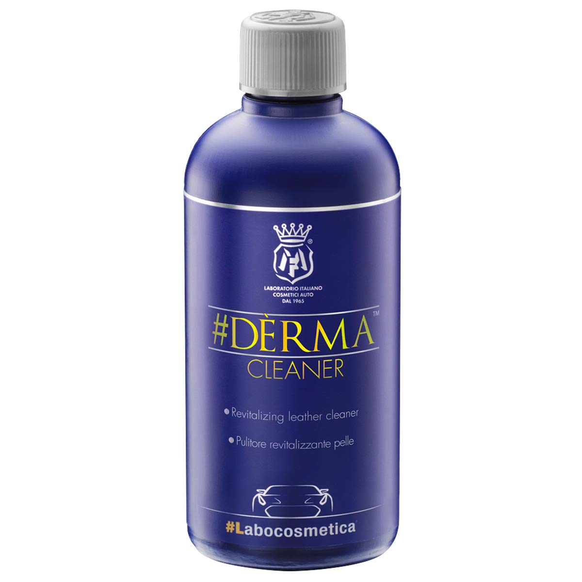 Derma Cleaner 500ml - Revitalizing Leather Cleaner & Conditioner for Car Seats, Sofas, Jackets & Bags | Deep Cleans & Protects Genuine Leather | Safe for Auto Interiors & Furniture