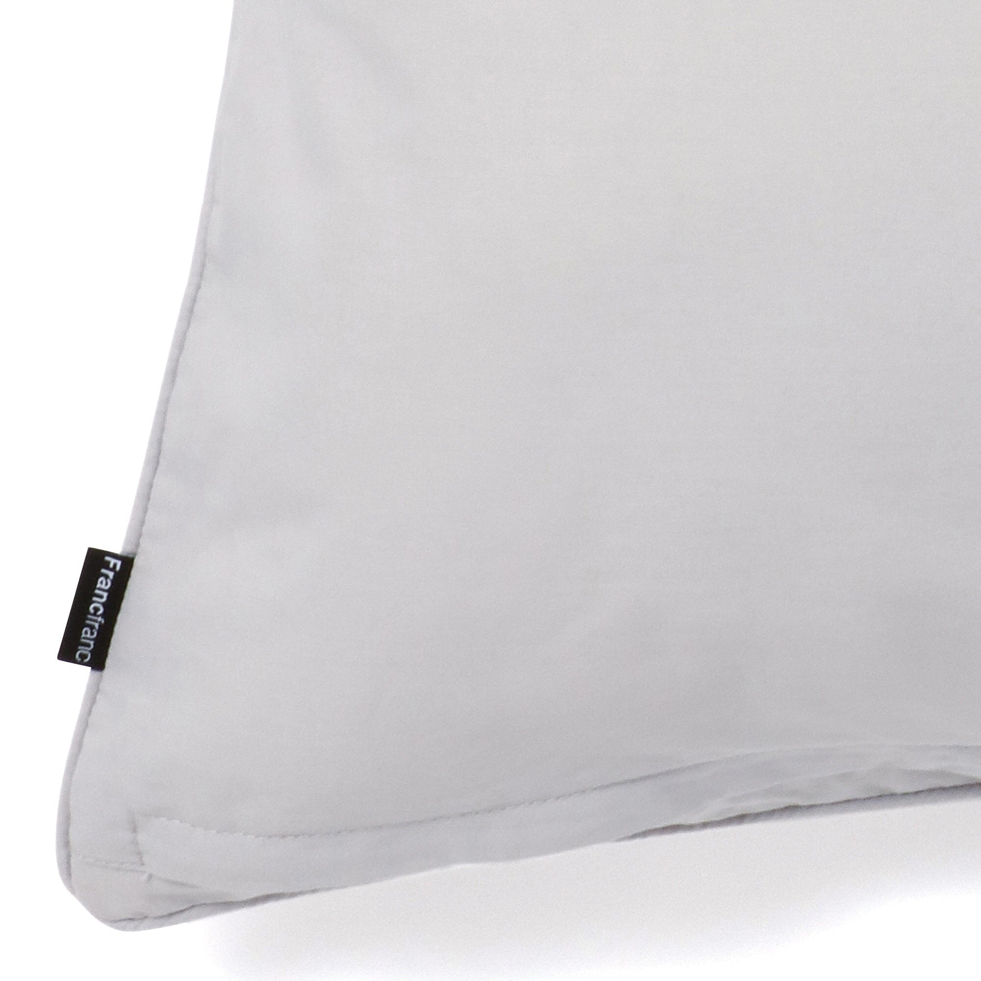 JQ Damask Cushion Cover 18x18 Inches Gray - Luxury Decorative Pillow Case for Sofa, Bedroom & Living Room Decor