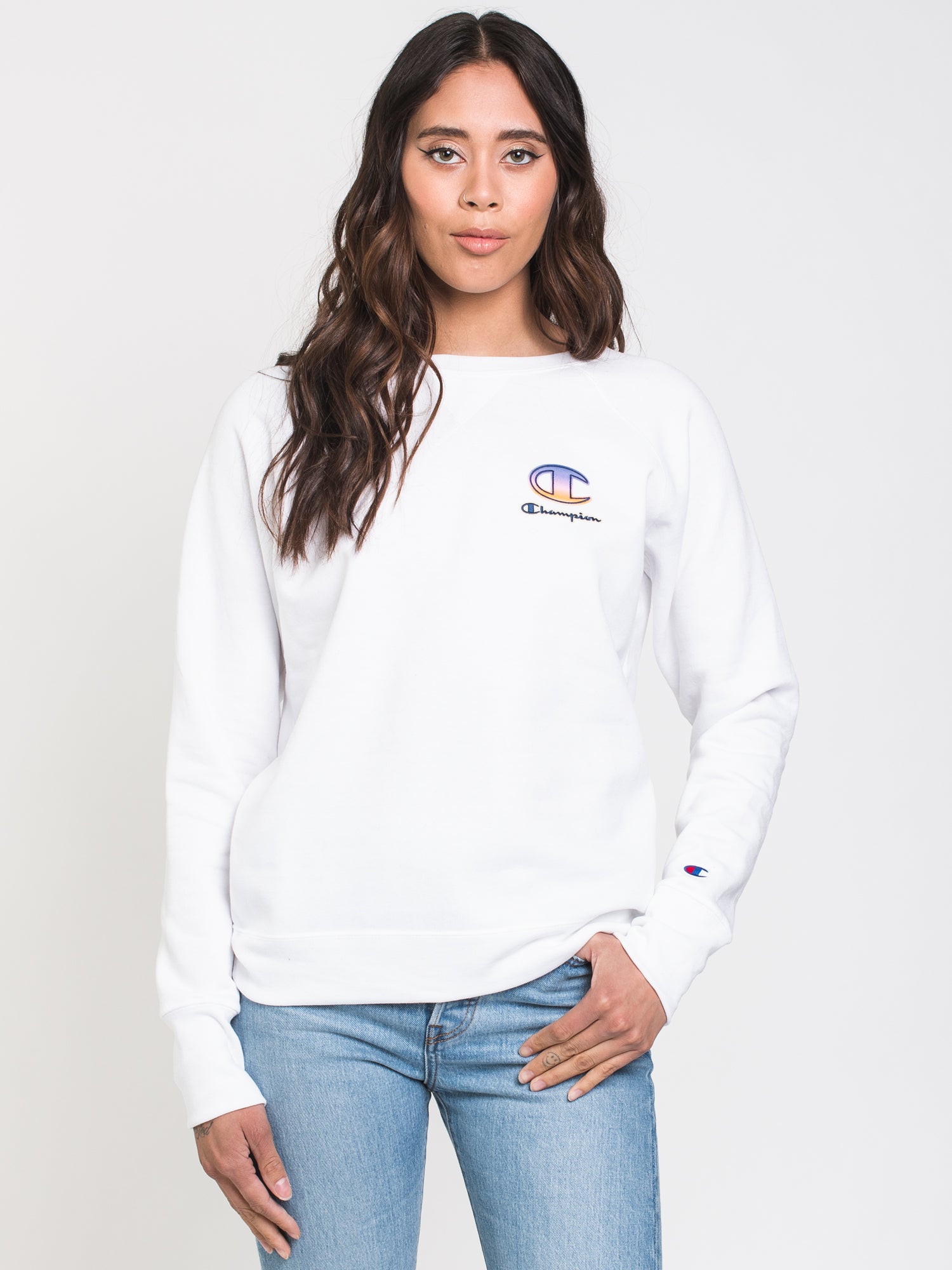 Champion Powerblend Crewneck Sweater - Soft & Comfortable Cotton Blend Pullover for Men & Women | Perfect for Casual Wear, Gym, and Outdoor Activities
