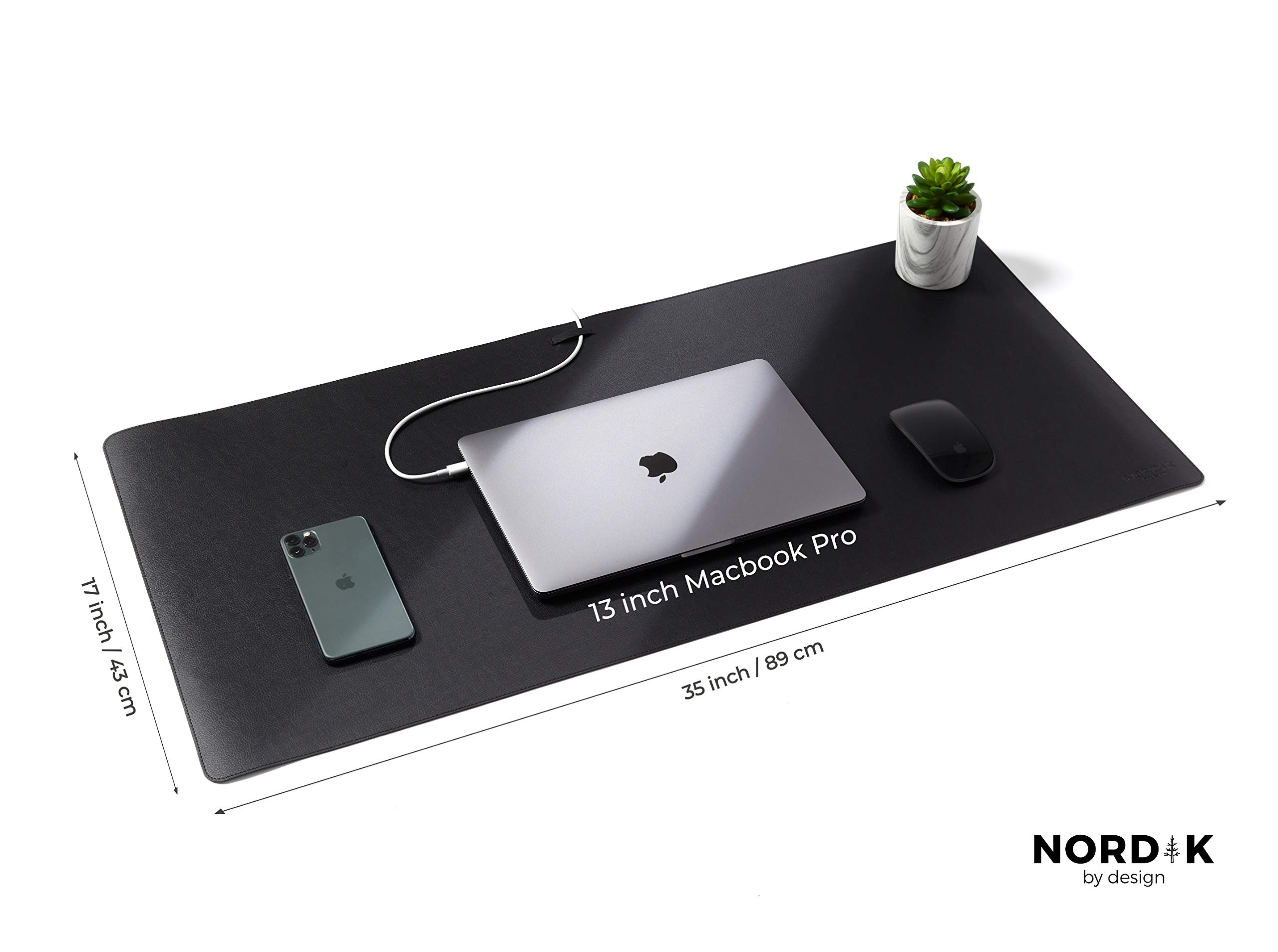 Premium Nordik Cork Leather Desk Mat - 35