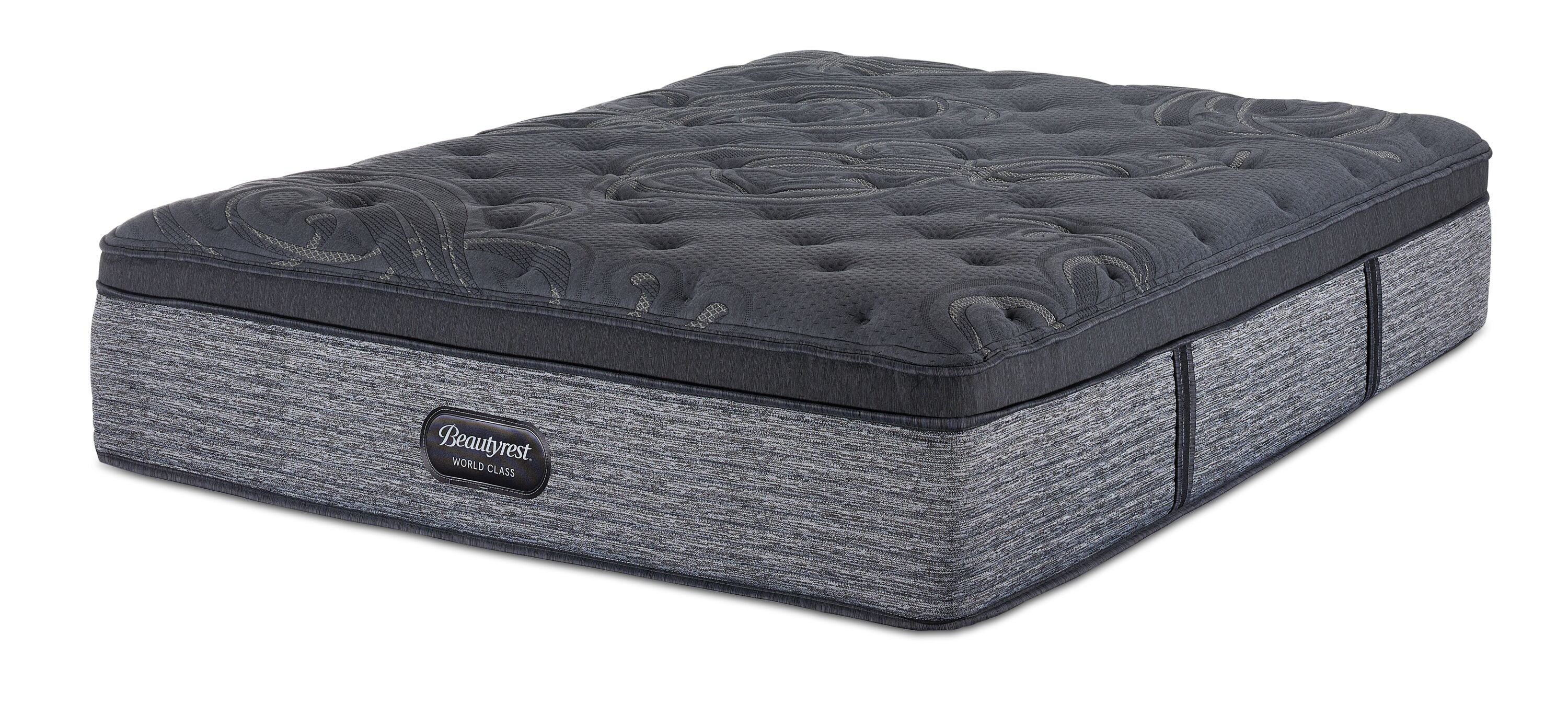 Beautyrest World Class Grandeur 2.0 Plush Mattress - Premium Luxury King/Queen Size Bed for Side & Back Sleepers - Perfect for Master Bedrooms & Guest Rooms