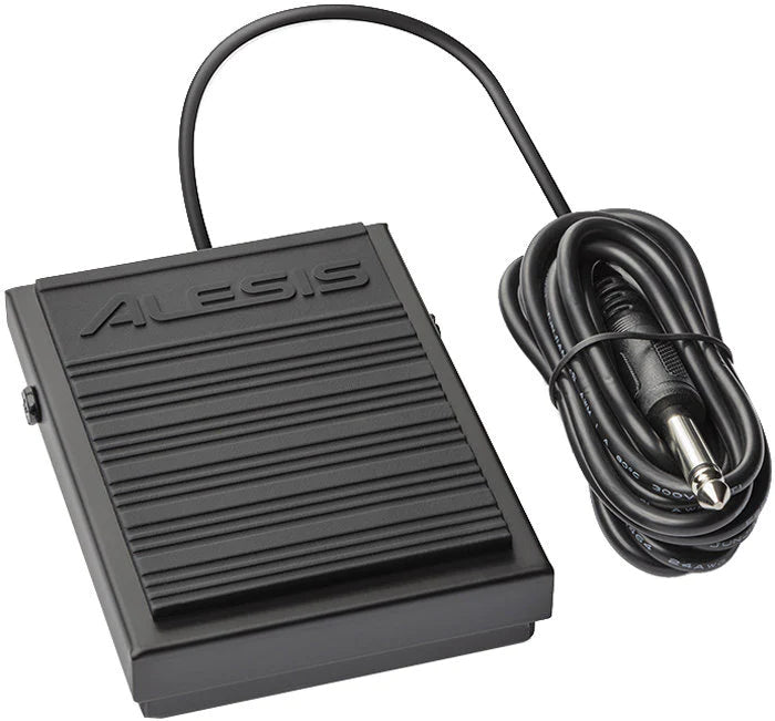 Alesis ASP1 MKII Universal Sustain Pedal & Momentary Footswitch for Piano, Keyboard & MIDI Controller - Perfect for Live Performances & Studio Recording
